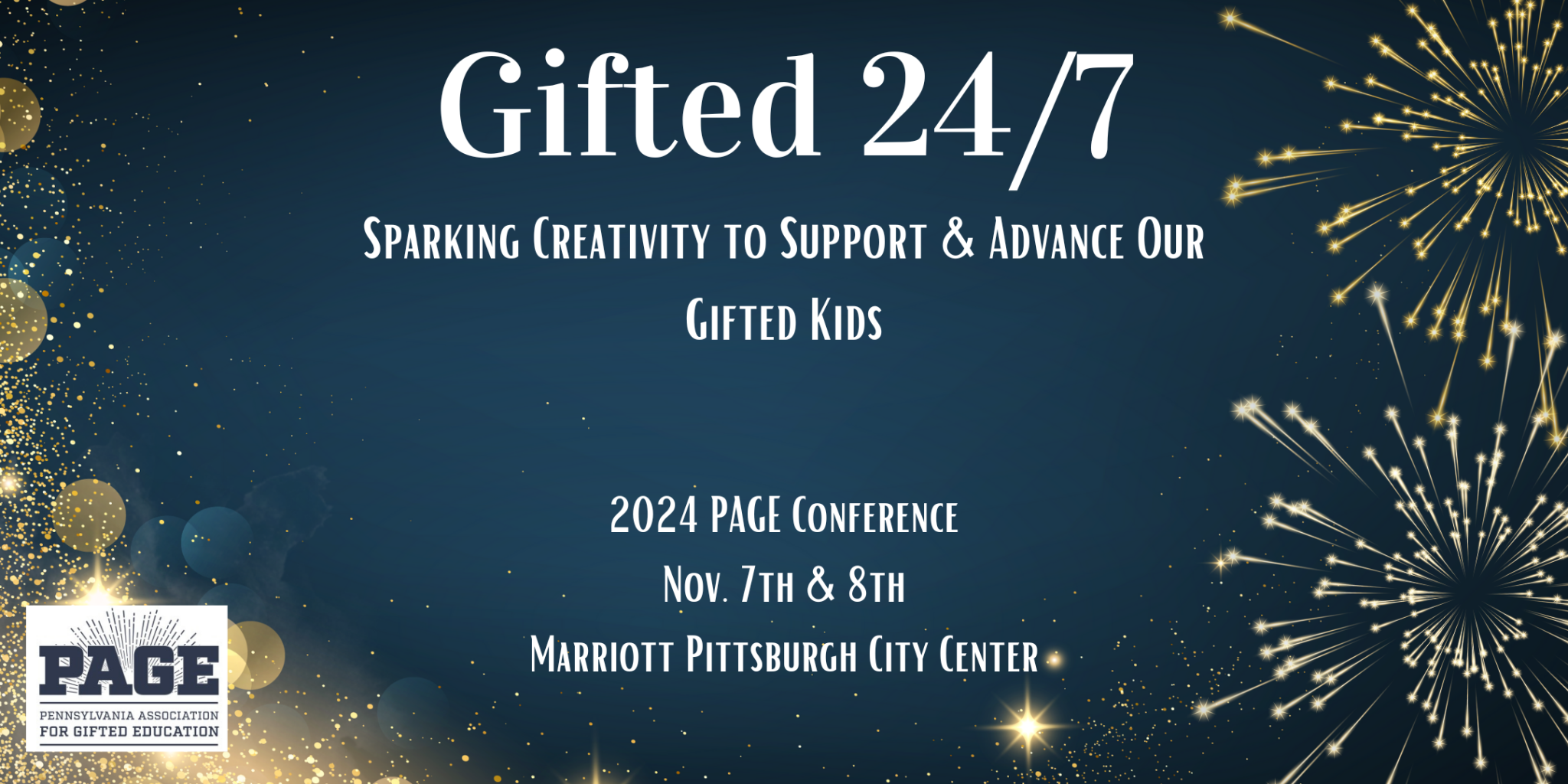 2024 Annual Conference Pennsylvania Association For Gifted Education   Gifted 247 2048x1024 